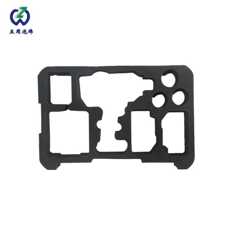 黑色異形零件 EVA 內(nèi)襯：輕量化抗沖擊的工業(yè)運輸方案