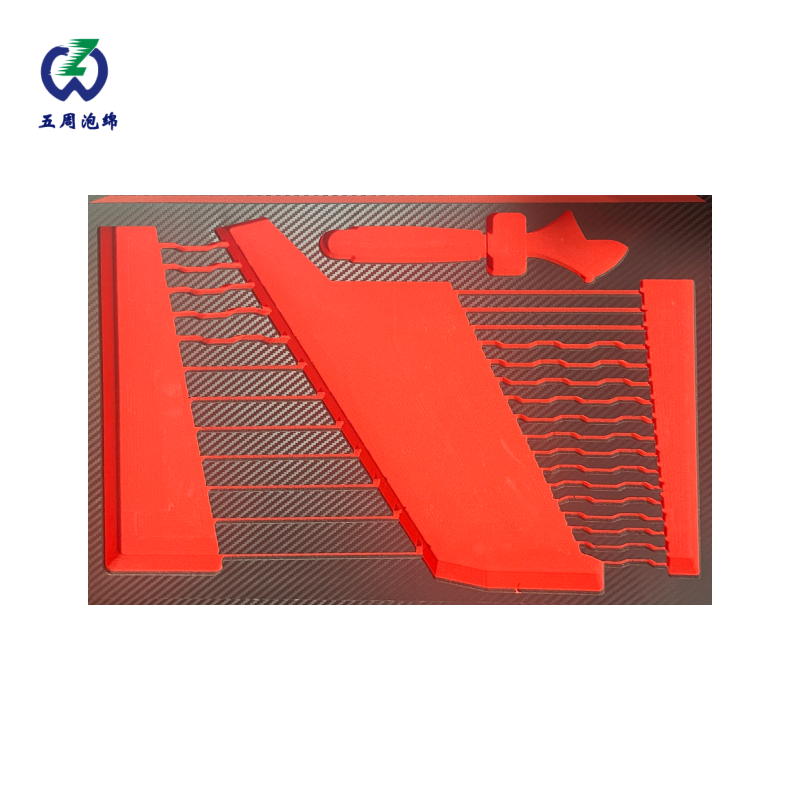紅色波浪槽 EVA 內(nèi)襯：耐候防護的戶外作業(yè)方案