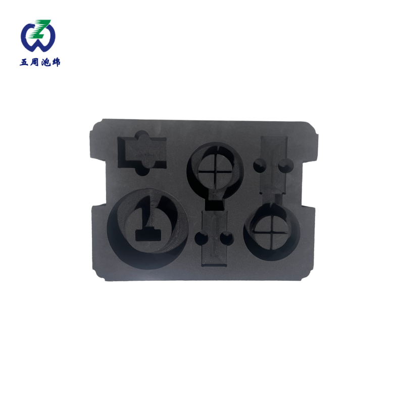 黑色精密組件 EVA 內(nèi)襯：定制化防護的工業(yè)器件方案