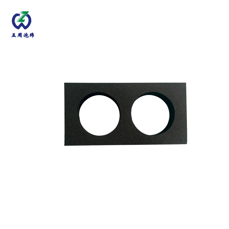 黑色雙圓孔 EVA 內(nèi)襯：圓柱產(chǎn)品的批量防護方案