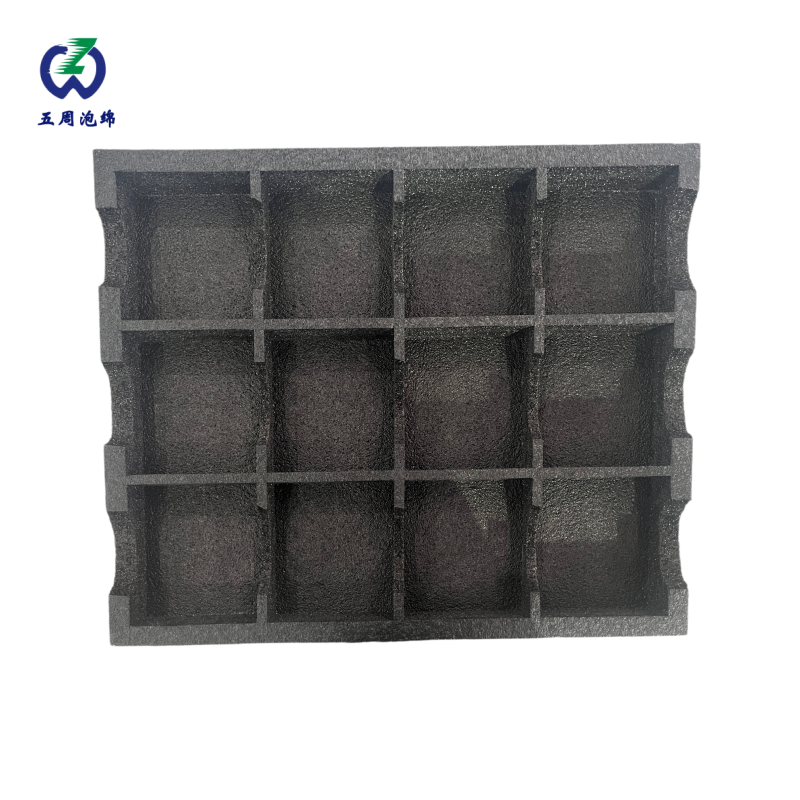 十二格黑色珍珠棉內襯：多件裝產(chǎn)品的標準化批量防護方案