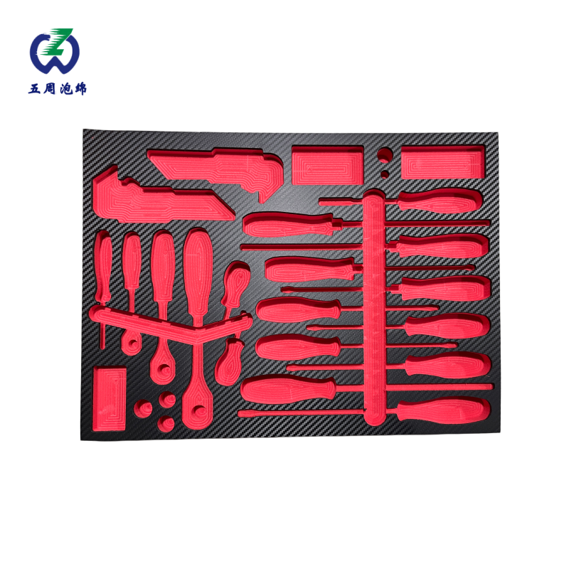 紅色多功能工具 EVA 內(nèi)襯：全品類(lèi)收納的工業(yè)方案