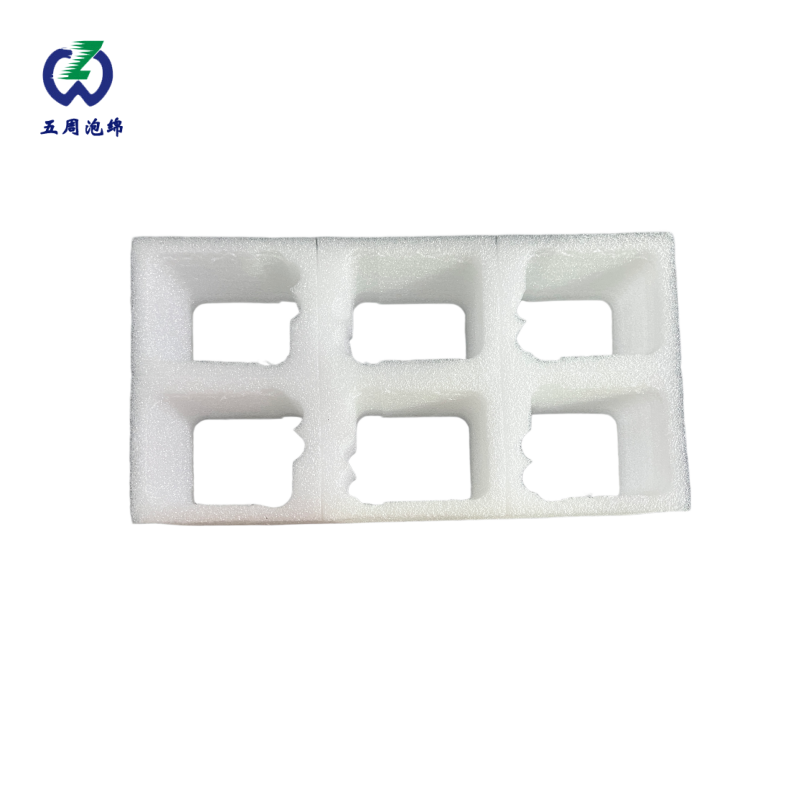 六格異形白色珍珠棉內(nèi)襯：多件裝產(chǎn)品的標準化防護方案