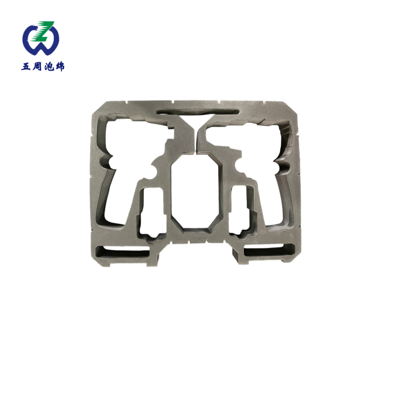 灰色對(duì)稱(chēng)式雙主機(jī) EVA 內(nèi)襯：多設(shè)備套裝的高效收納方案