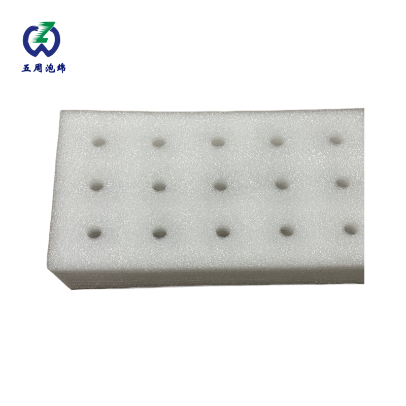 矩陣圓孔珍珠棉內(nèi)襯，小型圓形工件高效周轉(zhuǎn)托盤